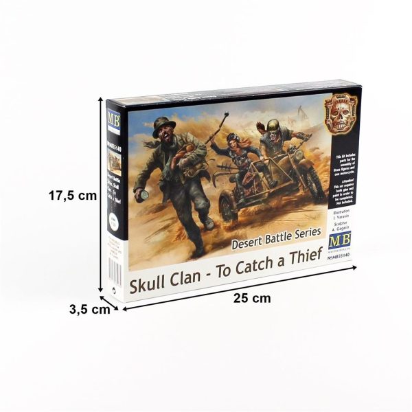 1/35 Çöl Savaşı Serisi Hırsızı Yakalama Figür Maketi, Master Box 35140 - Görsel 5