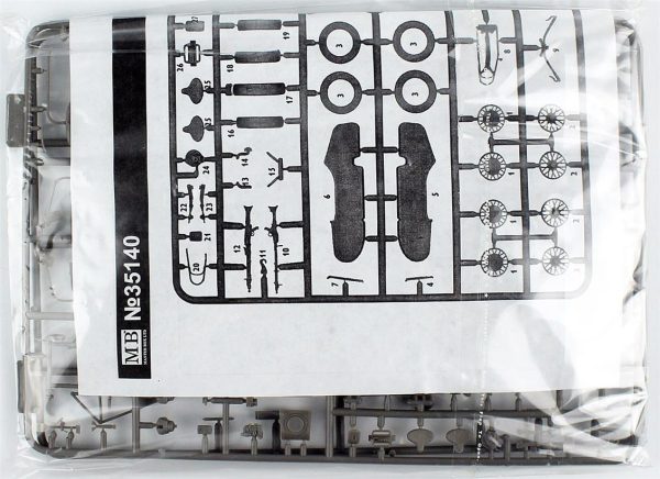 1/35 Çöl Savaşı Serisi Hırsızı Yakalama Figür Maketi, Master Box 35140 - Görsel 2