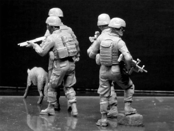 1/35 Güncel Savaşlar Serisi Amerikan Piyade Figür Maketi, Master Box 35154 - Görsel 2