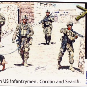1/35 Güncel Savaşlar Serisi Amerikan Piyade Figür Maketi, Master Box 35154