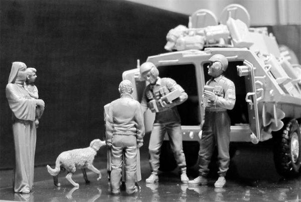 1/35 Güncel Savaşlar Serisi Ortadoğulu Çocuklar Figür Maketi, Master Box 35159 - Görsel 3