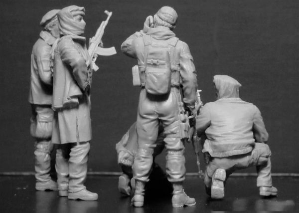 1/35 Güncel Savaşlar Serisi Teröristler Figür Maketi, Master Box 35163 - Görsel 3