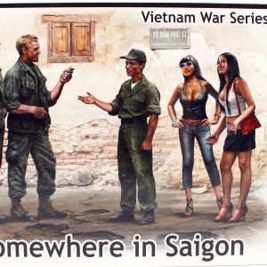 1/35 Vietnam Savaşı Serisi Saigon Figür Maketi, Master Box 35185