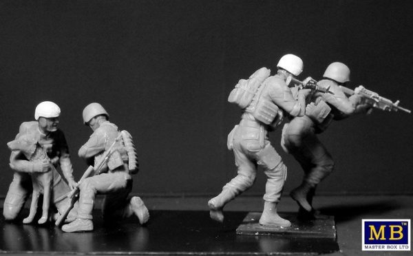 1/35 Güncel Savaşlar Serisi Amerikan Askerleri Maketi, MasterBox 35163 - Görsel 3