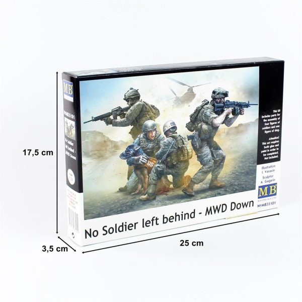 1/35 Güncel Savaşlar Serisi Amerikan Askerleri Maketi, MasterBox 35163 - Görsel 5