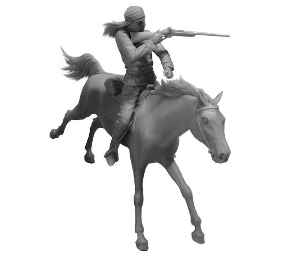 1/35 Hint Savaşı Serisi Kızılderililer Figür Maketi, Master Box 35188 - Görsel 3