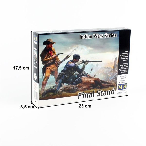 1/35 Hint Savaşı Serisi Son Sahne Figür Maketi, Master Box 35191 - Görsel 4