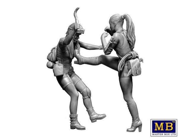 1/35 Çöl Savaşları Serisi Kafatası Avcıları Figür Maketi, Master Box 35202 - Görsel 4