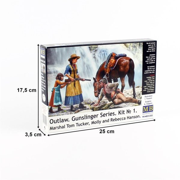 1/35 Tarihi Minyatürler Serisi Haydut Figür Maketi, Master Box 35203 - Görsel 5