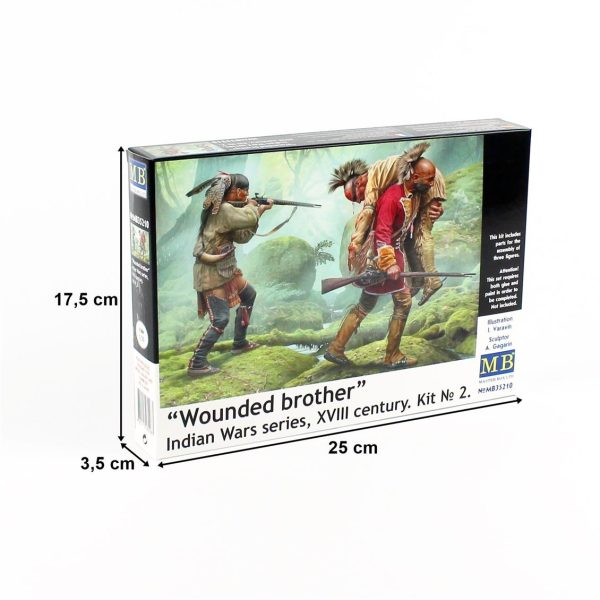 1/35 Hint Savaşı Serisi Yaralı Kardeş Figür Maketi, Master Box 35210 - Görsel 5