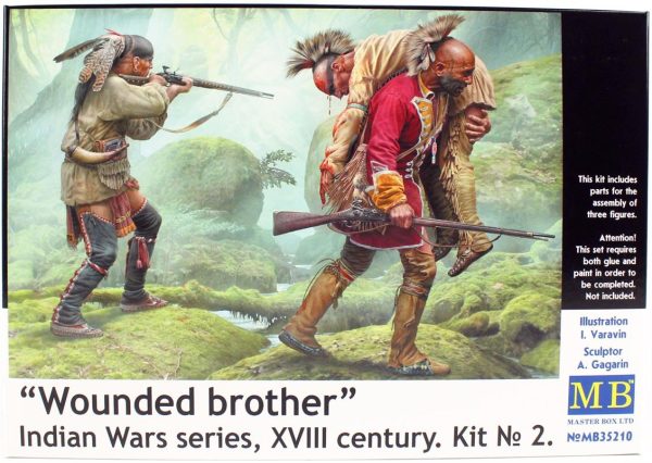 1/35 Hint Savaşı Serisi Yaralı Kardeş Figür Maketi, Master Box 35210