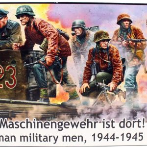 1/35 WW II Serisi 1944-1945 Alman Askerleri Figür Maketi, Master Box 35218