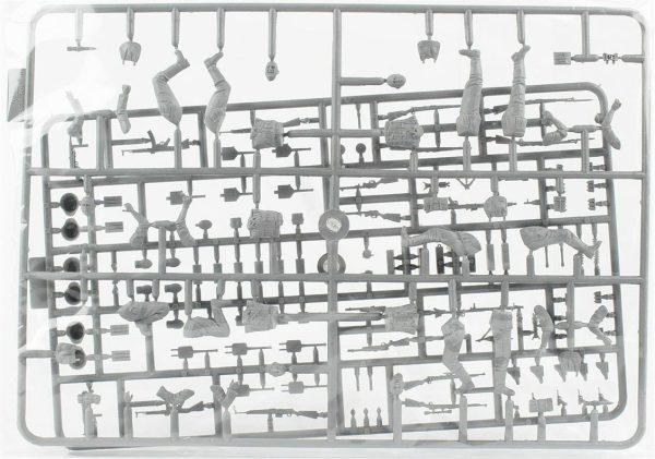 1/35 Alman Makinalı Tüfek Timi Sonbahar Kış 1944 Figür Maketi, Master Box 35220 - Görsel 2