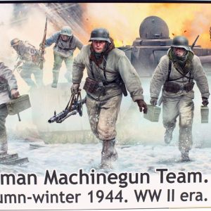 1/35 Alman Makinalı Tüfek Timi Sonbahar Kış 1944 Figür Maketi, Master Box 35220