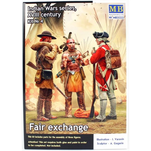 1/35 Hint Savaşı XVIII. Yüzyıl Mal Takası Figür Maketi, Master Box 35222