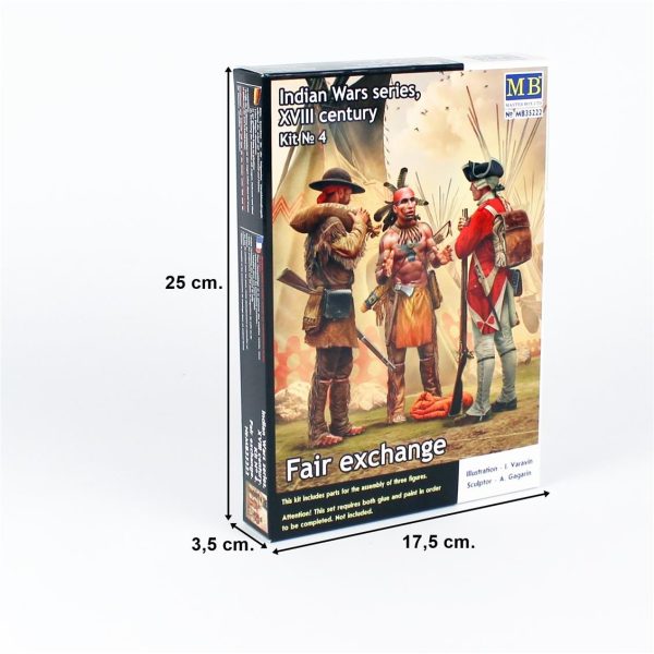 1/35 Hint Savaşı XVIII. Yüzyıl Mal Takası Figür Maketi, Master Box 35222 - Görsel 4