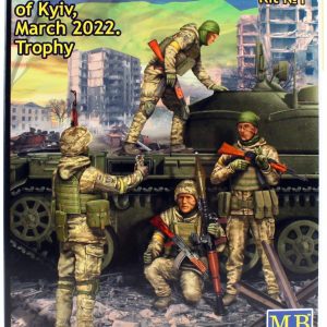 1/35 Ukrayna Askerleri Kiev Savunması Mart 2022 Figür Maketi, Master Box 35223