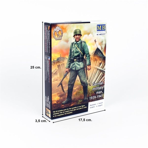 1/35 Alman Askeri 1939-1941 Figür Maketi, Master Box 35227 - Görsel 5