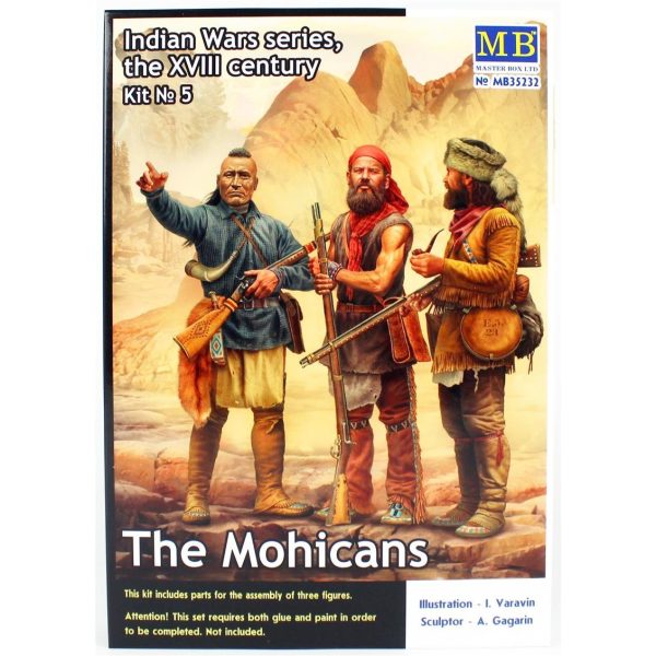 1/35 Mohikanlar Hint Savaşları XVIII. Yüzyıl Figür Maketi, Master Box 35232
