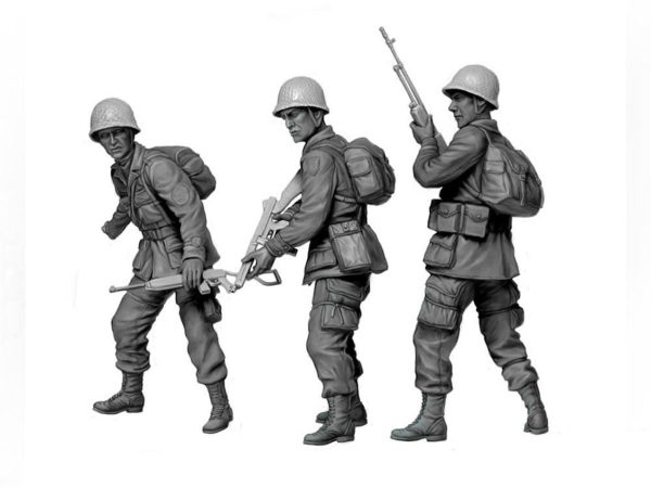 1/35 WW II Serisi Kartallar Figür Maketi, Master Box 3574 - Görsel 4
