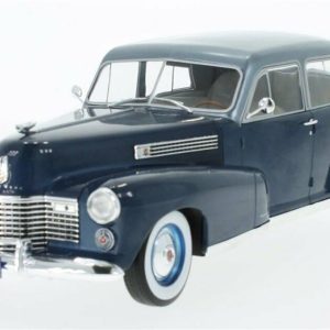1/18 1941 Cadillac Fleetwood Seri 60 Special Sedan Metalik Mavi Diecast Araba, MCG 18072
