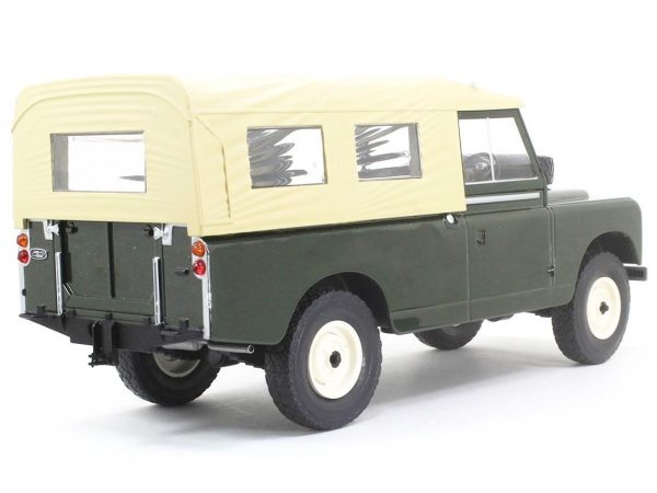 1/18 1959 Land Rover 109 Pick-up Seri IISağdan Direksiyonlu (Sealed Body) Koyu Yeşil Hazır Meta, MCG 18118 - Görsel 4
