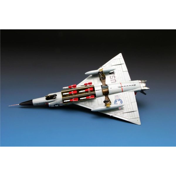 1/72 F-102A (Case X) Savaş Uçağı Maketi, Meng DS003 - Görsel 4