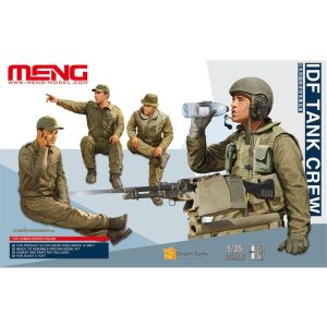 1/35 IDF Tank Mürettebatı 4 Adet Figür Maketi, Meng HS002