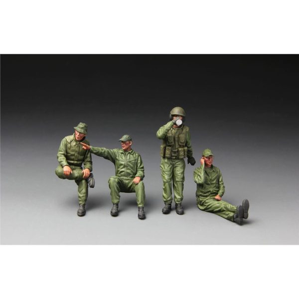 1/35 IDF Tank Mürettebatı 4 Adet Figür Maketi, Meng HS002 - Görsel 3