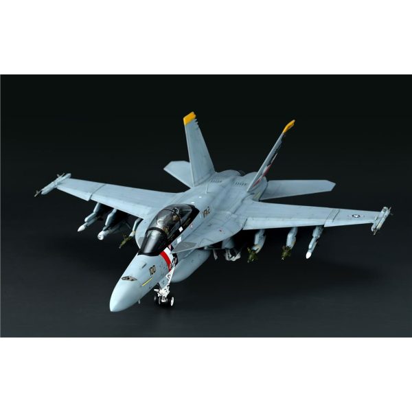 1/48 Boeing F/A-18F Super Hornet (Bounty Hunters) Savaş Uçağı Maketi, Meng LS016 - Görsel 3