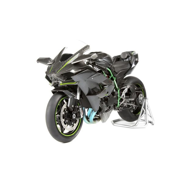 1/9 Kawasaki Ninja H2R Motorsiklet Maketi, Meng MT001 - Görsel 3