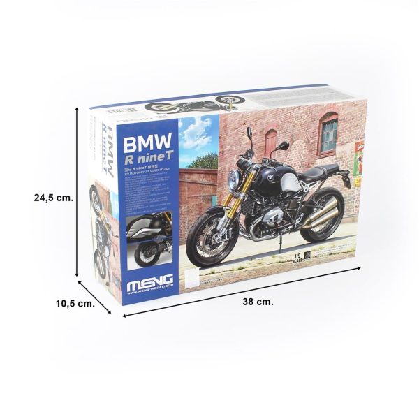 1/9 BMW R nineT Motorsiklet Maketi, Meng MT003 - Görsel 5