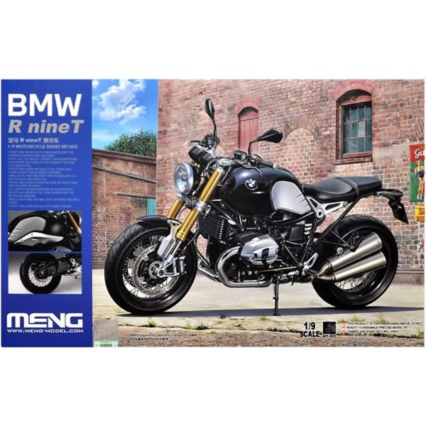 1/9 BMW R nineT Motorsiklet Maketi, Meng MT003