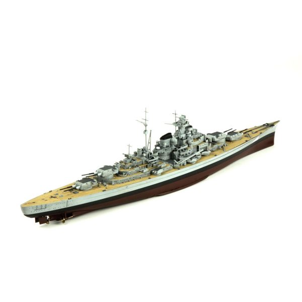 1/700 Alman KM Bismarck Savaş Gemisi Maketi, Meng PS003 - Görsel 4