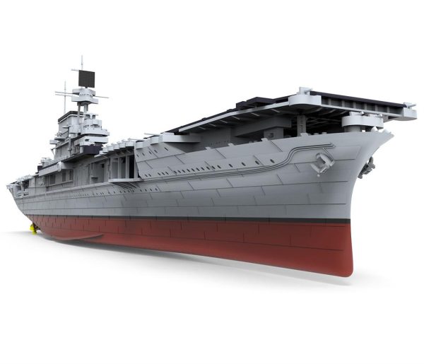 1/700 Amerikan U.S.S. Enterprise (CV-6) Uçak Gemisi Maketi, Meng PS005 - Görsel 4