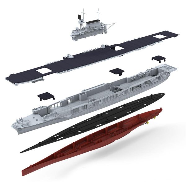 1/700 Amerikan U.S.S. Enterprise (CV-6) Uçak Gemisi Maketi, Meng PS005 - Görsel 2
