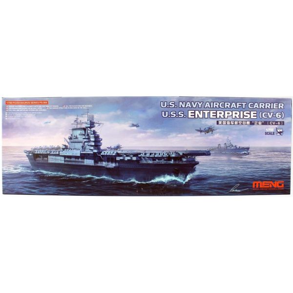 1/700 Amerikan U.S.S. Enterprise (CV-6) Uçak Gemisi Maketi, Meng PS005