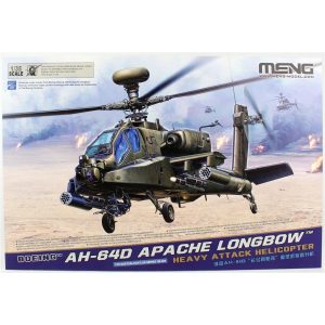 1/35 Boeing AH-64D Apache Longbow Ağır Saldırı Helikopter Maketi, Meng QS004