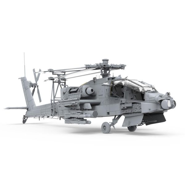 1/35 Boeing AH-64D Apache Longbow Ağır Saldırı Helikopter Maketi, Meng QS004 - Görsel 2