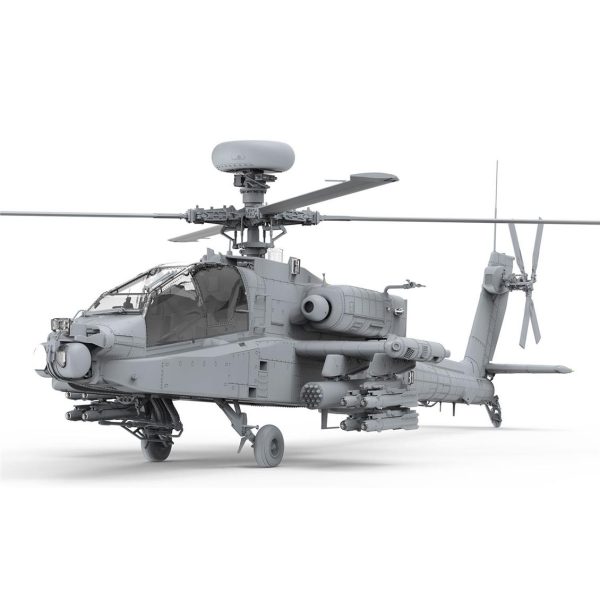 1/35 Boeing AH-64D Apache Longbow Ağır Saldırı Helikopter Maketi, Meng QS004 - Görsel 3