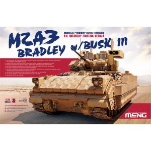1/35 M2A3 Bradley BUSK III Ekipmanlı Askeri Aracı Maketi, Meng SS004