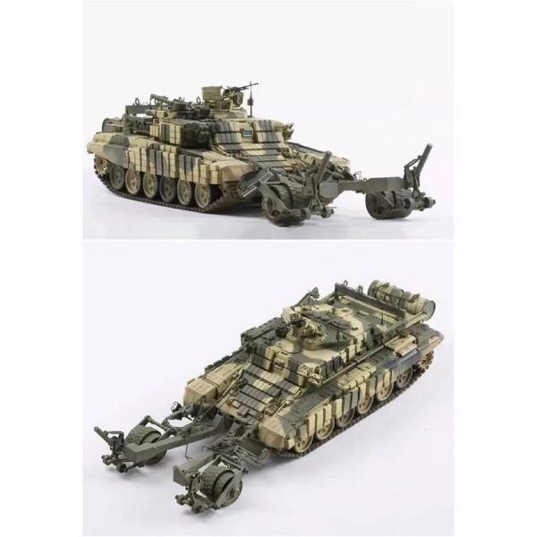 1/35 Rus BMR-3M (T90) Mayın Temizleme Aracı Maketi, Meng SS011 - Görsel 4