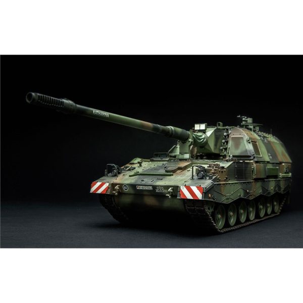 1/35 Alman Panzerhaubitze 2000 Kundağı Motorlu Obüs Maketi, Meng TS012 - Görsel 3