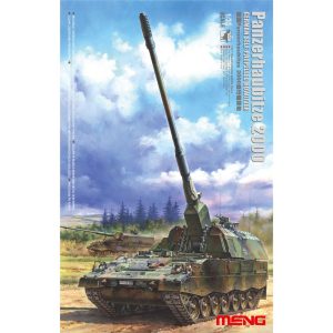 1/35 Alman Panzerhaubitze 2000 Kundağı Motorlu Obüs Maketi, Meng TS012