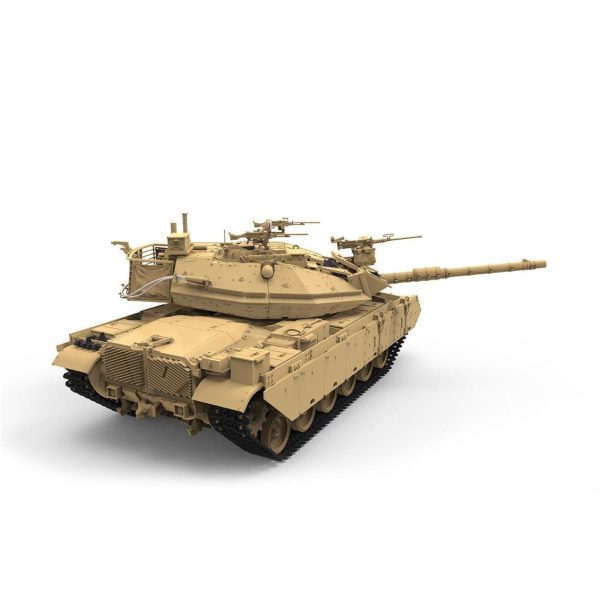 1/35 İsrail Magach 6B GAL BATAS Ana Muharebe Tank Maketi, Meng TS040 - Görsel 4