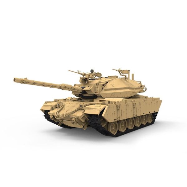1/35 İsrail Magach 6B GAL BATAS Ana Muharebe Tank Maketi, Meng TS040 - Görsel 3