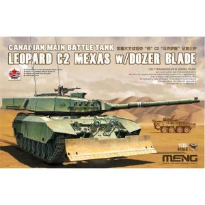 1/35 Kanada Leopard C2, Meng XAS Dozer Bıçaklı Ana Muharebe Tank Maketi, Meng TS041
