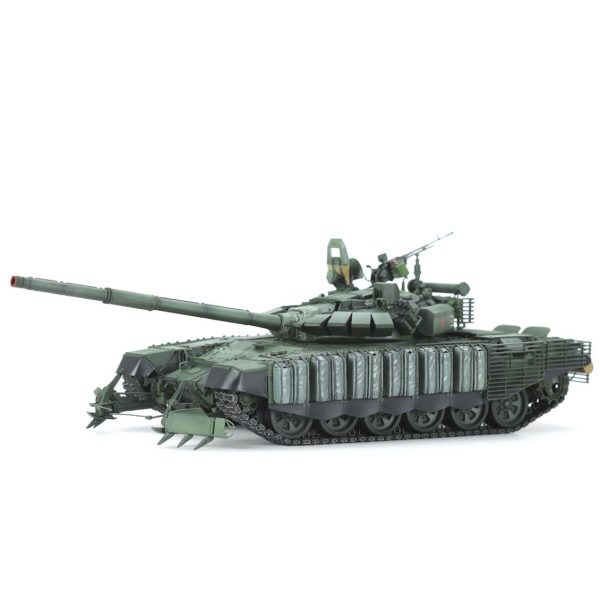1/35 Rus T-72B3M Ana Muharebe Tankı ve KMT-8 Mayın Temizleme Aparatı Maketi, Meng TS053 - Görsel 3