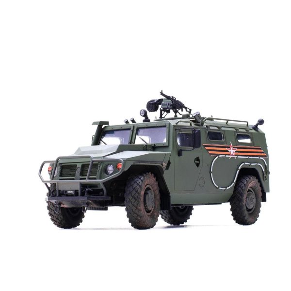 1/35 Rus GAZ 233115 (Tiger-M) SPN SPV Zırhlı Aracı Maketi, Meng VS008 - Görsel 3
