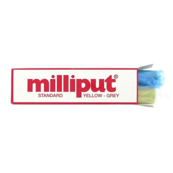 Standart Tip Çift Bileşenli Epoksi Putty Macun, 2x56=112 Gram, Milliput 01
